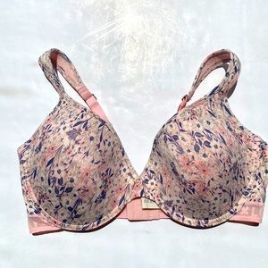 Lucky Brand Plus Size Flowered Bra. Size 40D